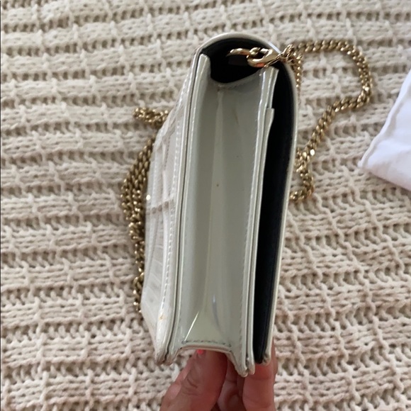 Authentic Christian Dior clutch with chain strap - Picture 5 of 9